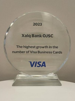 For the Highest grow in the number of Visa Business Cards